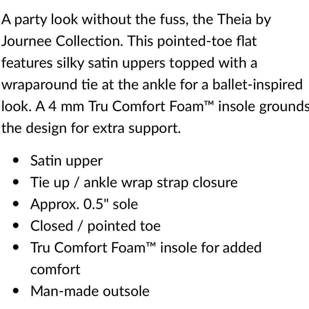 Nwot Journee Collection Theia Fuchsia pink Satin Sandals cushioned flat size 11 - Picture 11 of 15